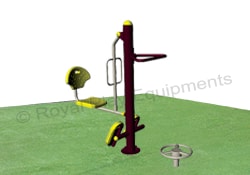 Gym Equipments - Leg Press cum Twister - GE04
